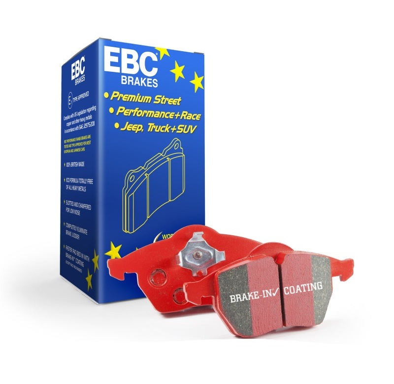 EBC 2016+ Porsche 911 (991/992) Carrera S 3.0TT (Cast Iron Rotor Only) Redstuff Front Brake Pads - DP32206C