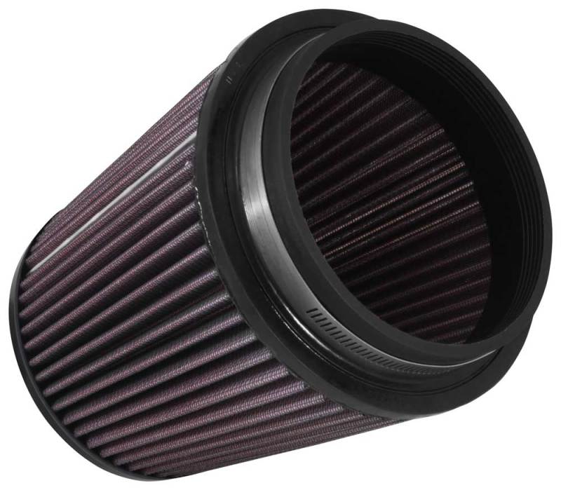 K&amp;N Universal Clamp-On Air Filter 5in FLG / 6-1/2in B / 5in T / 6-1/2in H