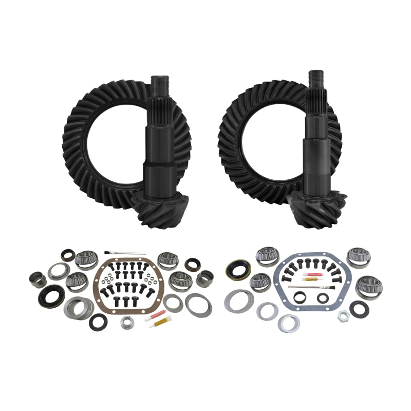 Yukon Gear &amp; Install Kit Package For Jeep JK Non-Rubicon in a 4.88 Ratio