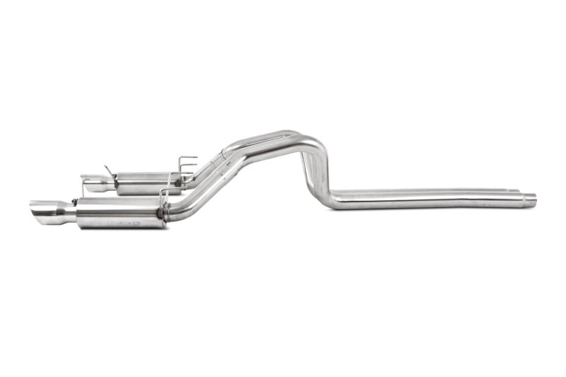 MBRP 11-14 Ford Mustang GT 5.0L Dual Split Rear Race Version T409 3in Cat Back Exhaust System - S7264409