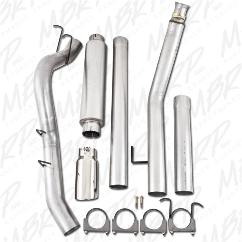 MBRP 1994-2002 Dodge 2500/3500 Cummins Turbo Back Single Side (94-97 Hanger HG6100 req.) - S6100AL