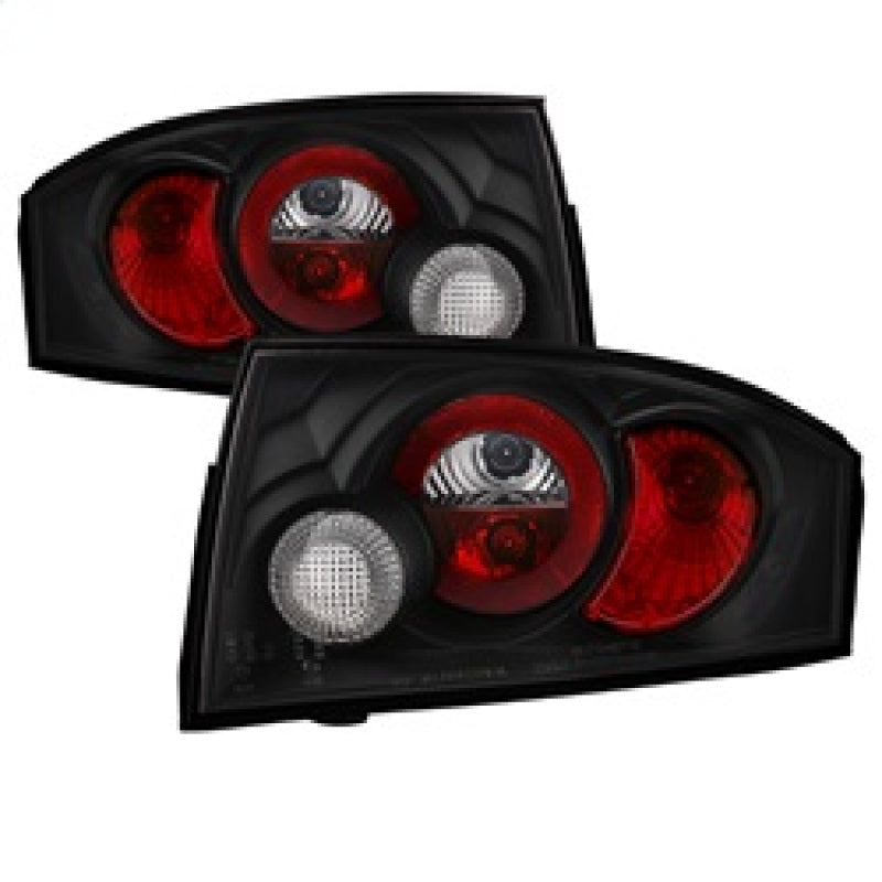 Spyder Audi TT 00-06 Euro Style Tail Lights Black ALT-YD-ATT99-BK