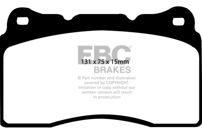 EBC Greenstuff Front Brake Pads DP21210