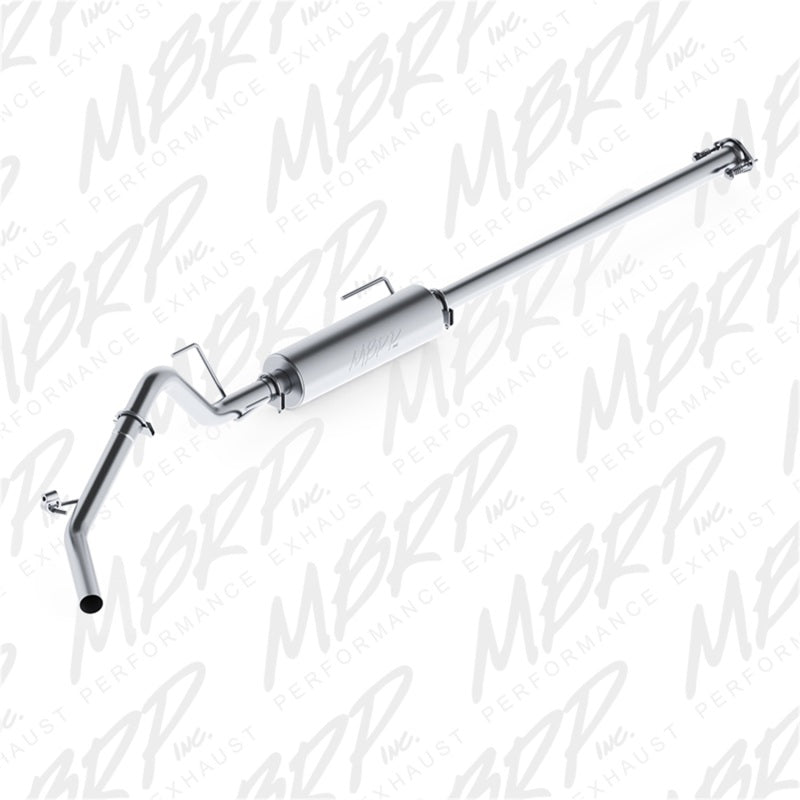 MBRP 2005-2013 Toyota Toyota Tacoma 4.0L EC/CC Cat Back Single Exit AL P Series Exhaust - S5326P