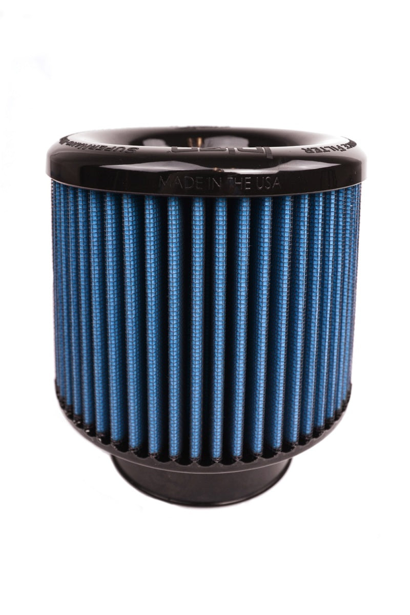 Injen AMSOIL Ea Nanofiber Dry Air Filter - 3.50 Filter 6 Base / 5 Tall / 5 Top - X-1015-BB