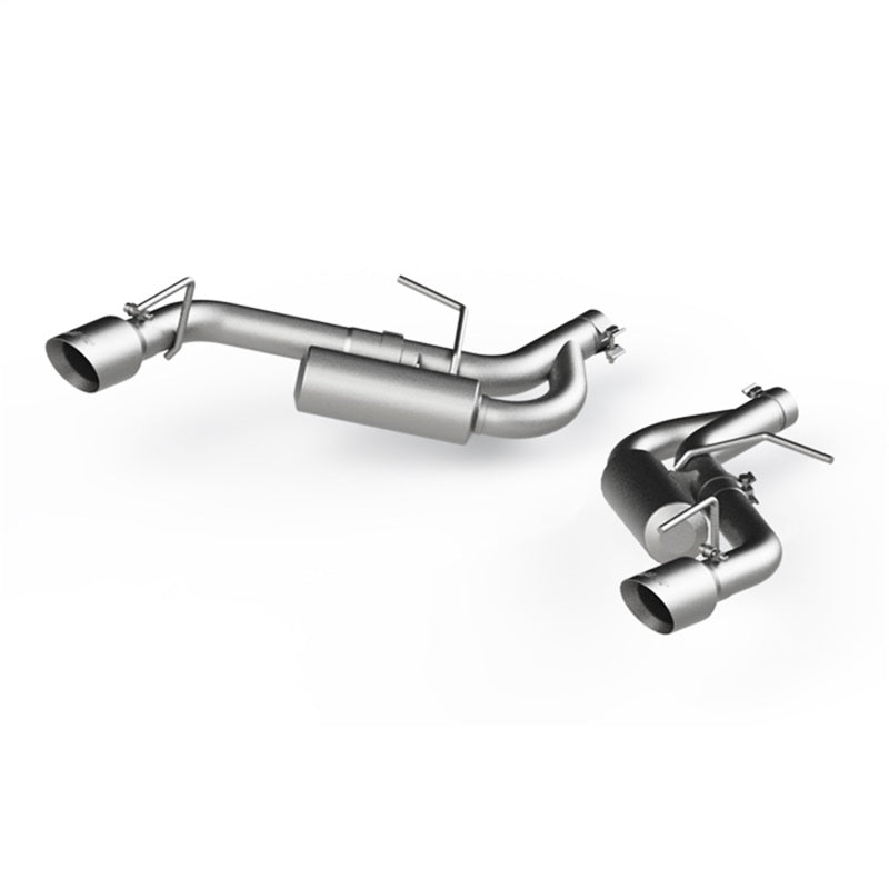 MBRP 16-19 Chevrolet Camaro 2.5in Aluminum Non NPP Axle Back Exhaust System - 4in Dual Wall Tips - S7038AL