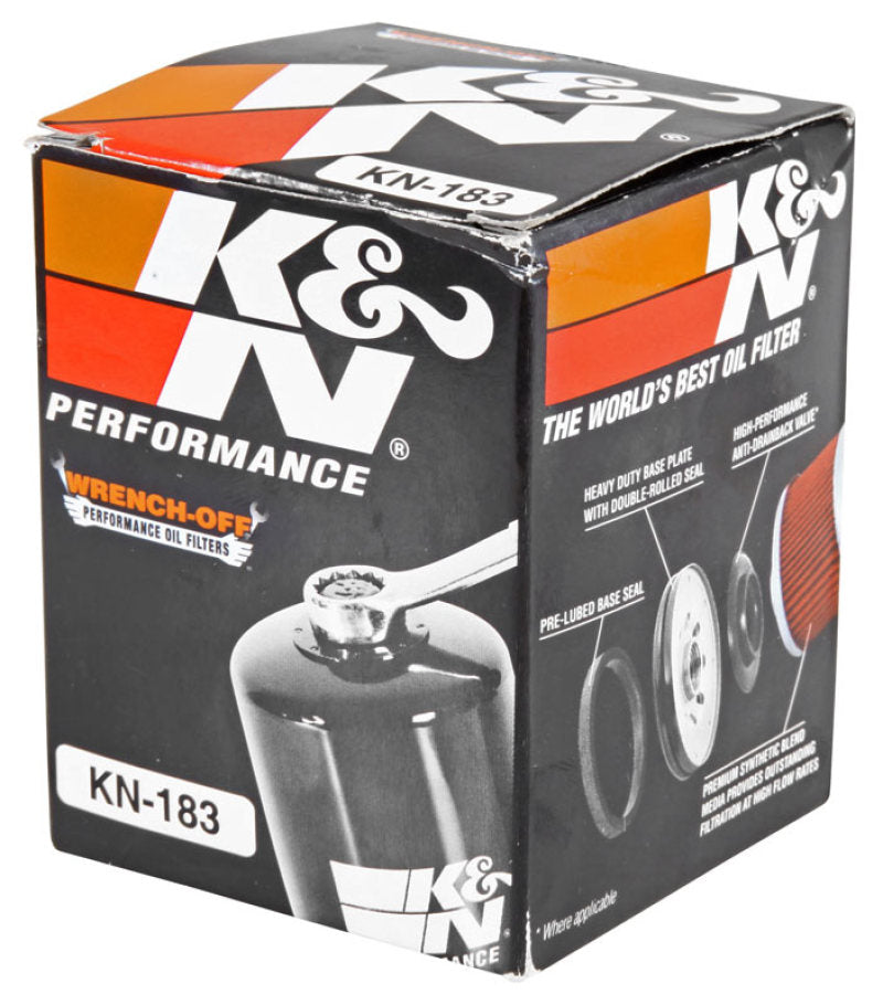 K&amp;N Piaggio 2.156in OD x 3.063in Height Oil Filter