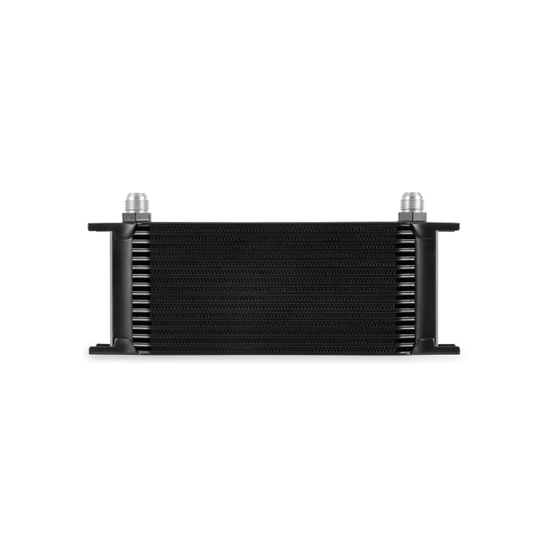 Mishimoto Universal 16 Row Oil Cooler - Black - MMOC-16BK