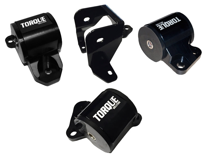 Torque Solution Billet Aluminum Mount Kit (2 Bolt): 96-00 Honda Civic EK B/D-Series-TS-HA-EK2