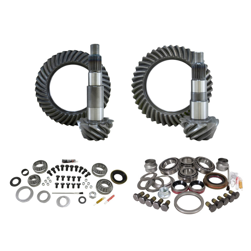 Yukon Gear &amp; Install Kit Package For Jeep JK Rubicon in a 4.88 Ratio