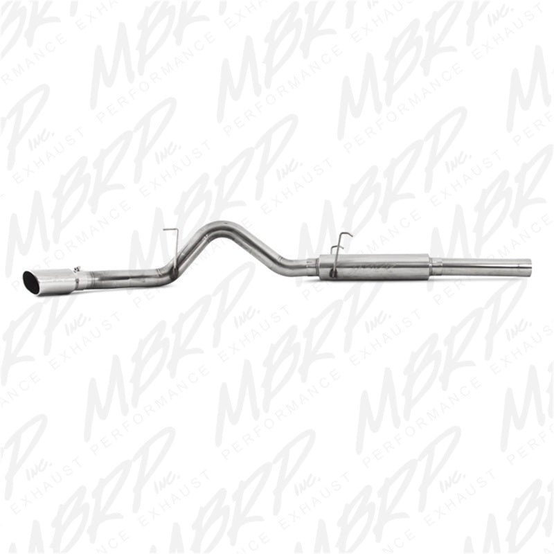 MBRP 2004.5-2007 Dodge 2500/3500 Cummins 600/610 Cat Back Single Side - S6108409