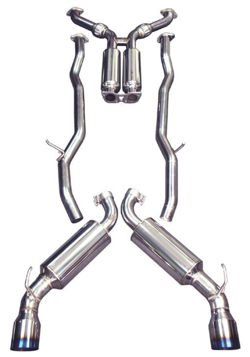 Injen 08-11 Lancer 4cyl  2.0L &amp; 2.4L (All trim levels) 60mm Axle-Back Exhaust - SES1836TT