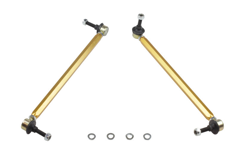 Whiteline 10+ Chevy Camaro FR Coupe Front Sway Bar - Link Assy H/D Adj Steel Ball (360mm C to C) - KLC178