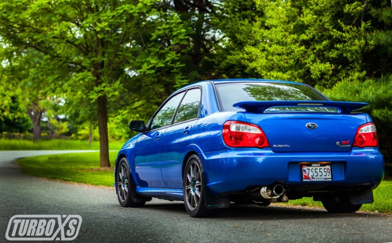 Turbo XS 02-07 WRX-STi Catback Exhaust Polished Tips