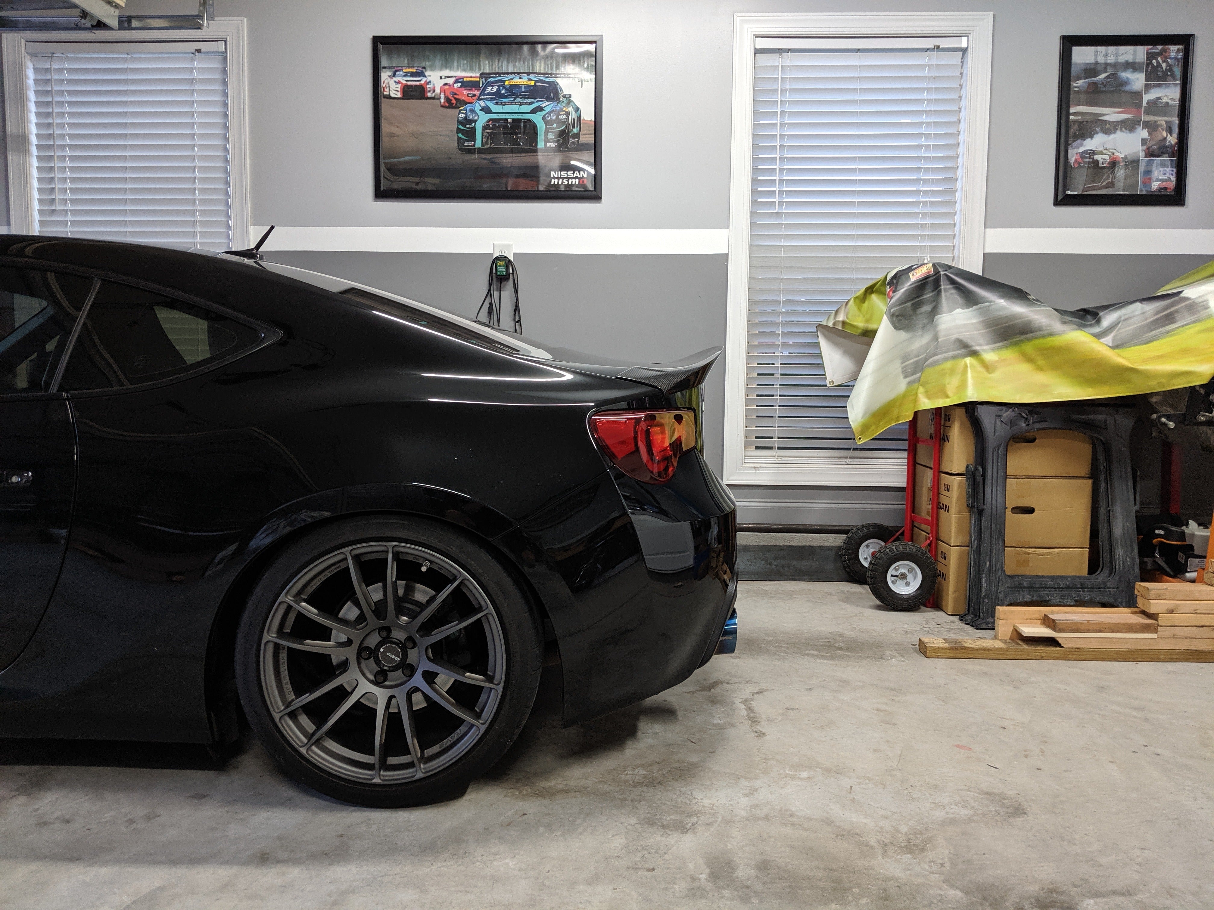 Verus Engineering - FA20 Subaru-Toyota-Scion BRZ-86-FRS 2013+ - Carbon Rear  Spoiler, Ducktail (2013+ BRZ-FRS-86 ONLY)