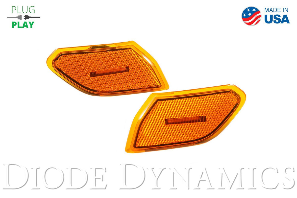 Jeep JL Sidemarkers Amber Set Diode Dynamics