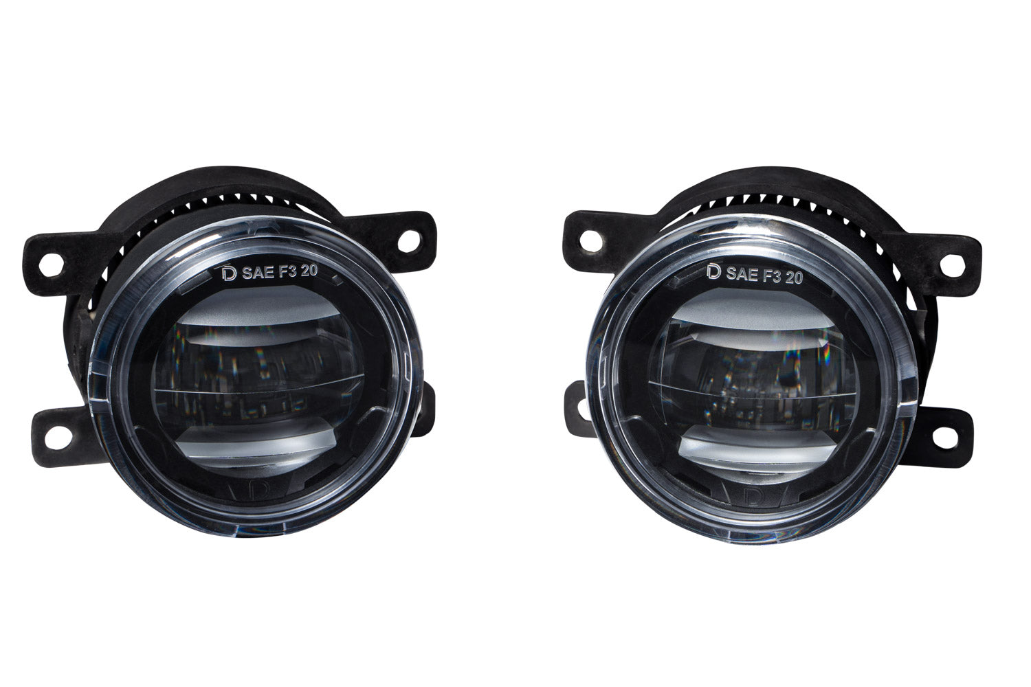 Elite Series Type A Fog Lamps, White Pair Diode Dynamics