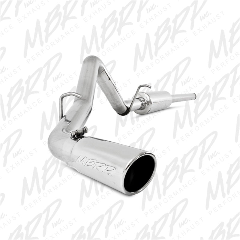 MBRP 14 Chevy/GMC 1500 Silverado/Sierra 4.3L V6/5.3L V8 Single Side Exit T409 3in Cat Back Exhaust - S5080409