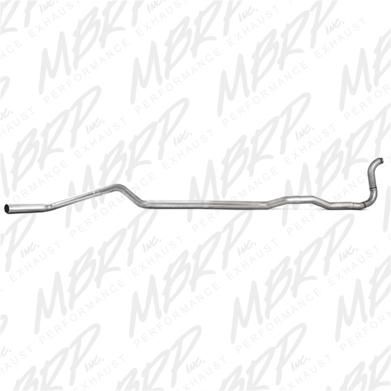 MBRP 88-93 Dodge 2500/3500 Cummins 4WD Turbo Back Single Side Exit No Muffler PLM Series Exhaust - S6150PLM