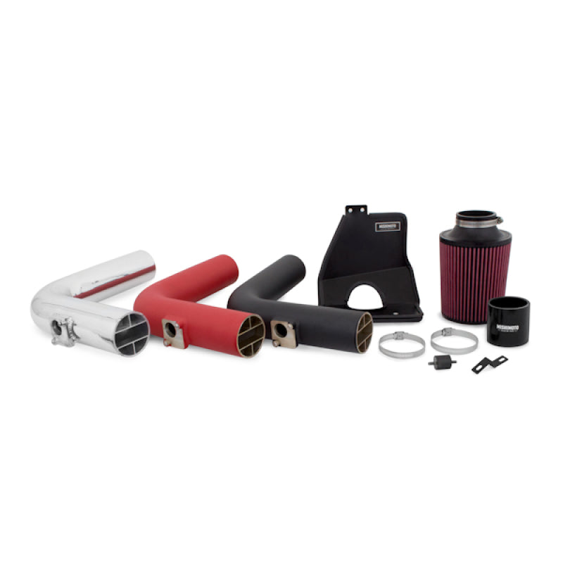 Mishimoto 08+ Subaru WRX/STi Performance Cold Air Intake Kit - Wrinkle Red - MMAI-STI-08WRD