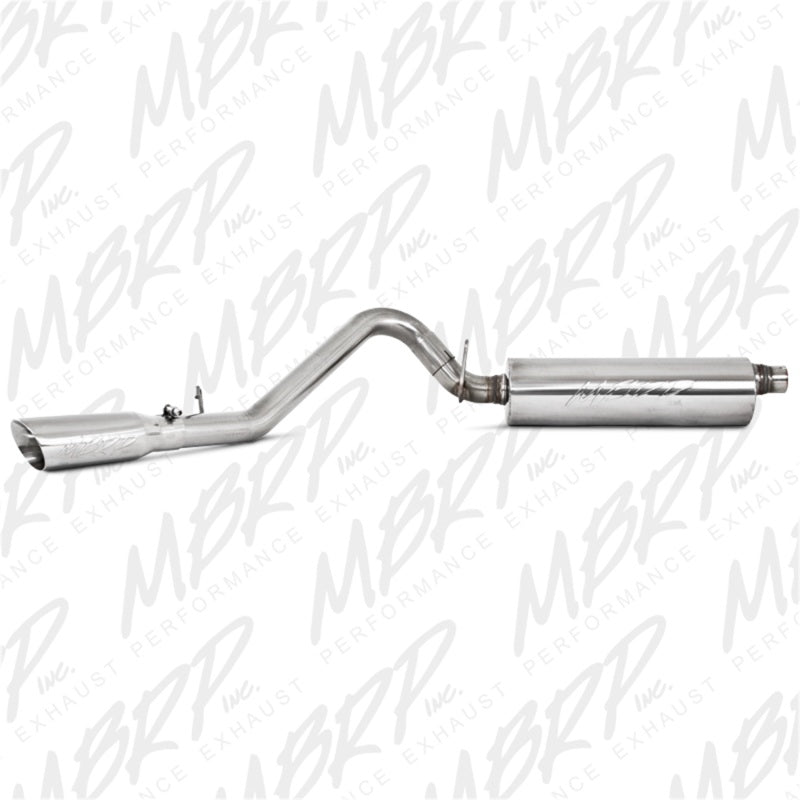 MBRP 1997-1999 Jeep Wrangler (TJ) Inline-4 2.5L Inline-6 4.0L Cat Back Single - S5512409