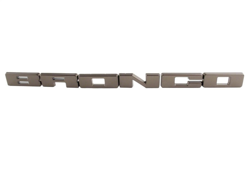 Ford Racing 2021+ Bronco Grille Lettering Overlay Kit - Bronze - M-1447-BLBR