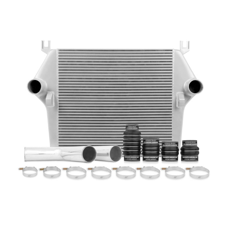 Mishimoto 03-07 Dodge 5.9L Cummins Intercooler Kit w/ Pipes (Silver) - MMINT-RAM-03KSL