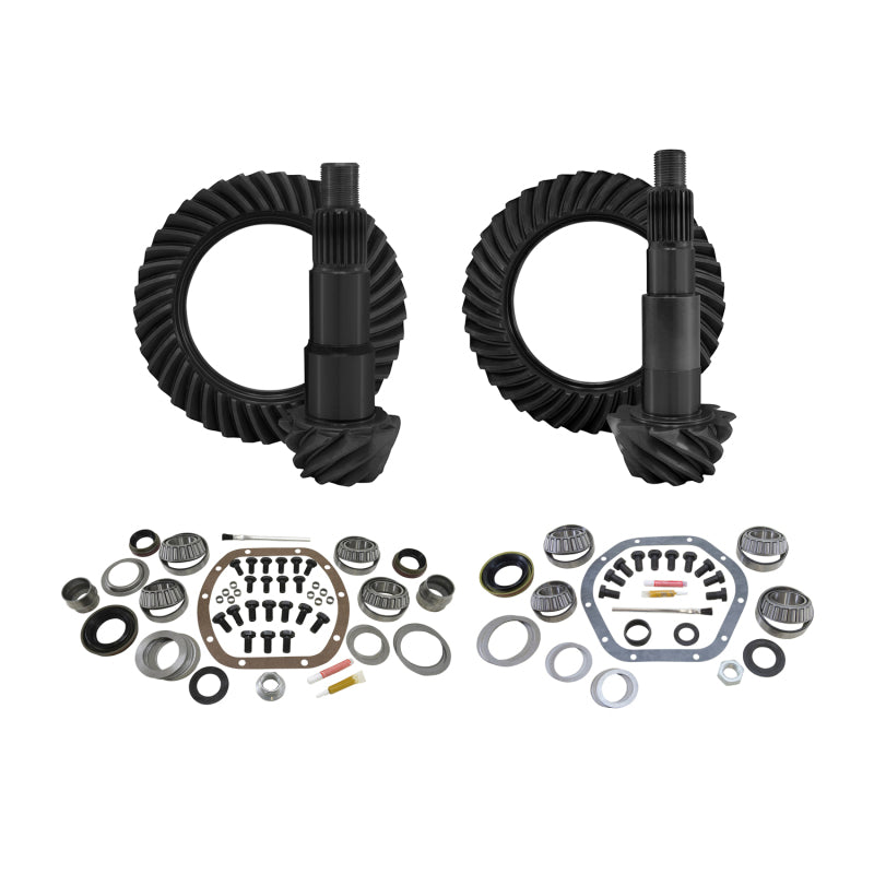 Yukon Gear &amp; Install Kit Package For Jeep JK (Non-Rubicon) in a 4.56 Ratio