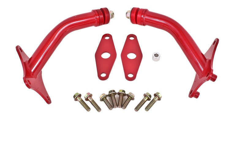 BMR 16-17 6th Gen Camaro Motor Mount Kit w/ Integrated Stands (Polyurethane) - Red - MM010R