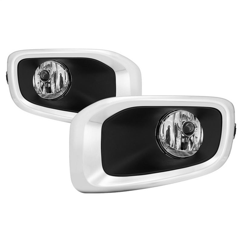 Spyder 15-17 Jeep Renegade OEM Fog Lights w/Switch &amp; Cover - Clear (FL-JREN-T-C)