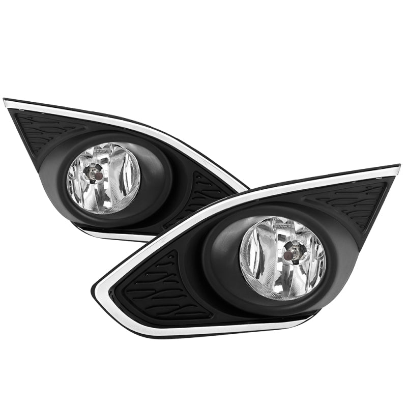 Spyder Chevy Spark 2013-2015 OEM Fog Light W/Universal Switch- Clear FL-CSPA2013-C