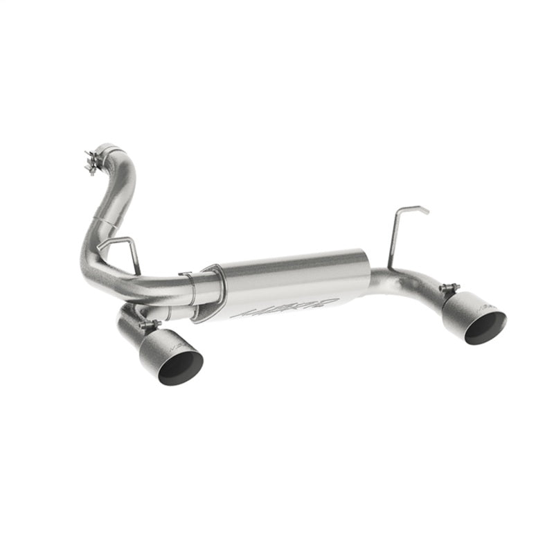 MBRP 2018+ Jeep Wrangler (JL) 3.6L V6 Dual Rear Exit Axle Back AL Exhaust System - S5529AL