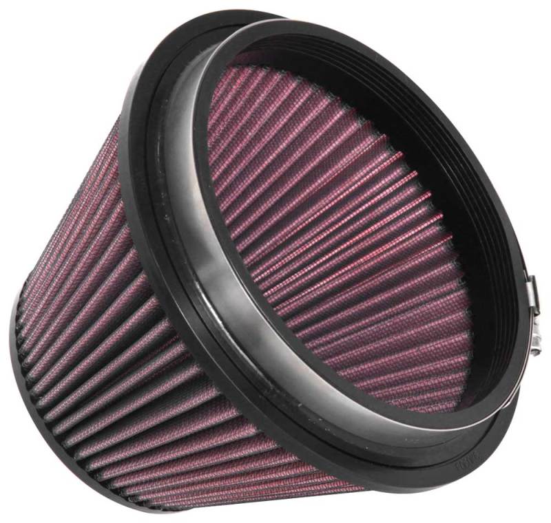 K&amp;N Universal Clamp-On Air Filter 6in FLG / 7-1/2in B / 4-1/2in T / 5in H