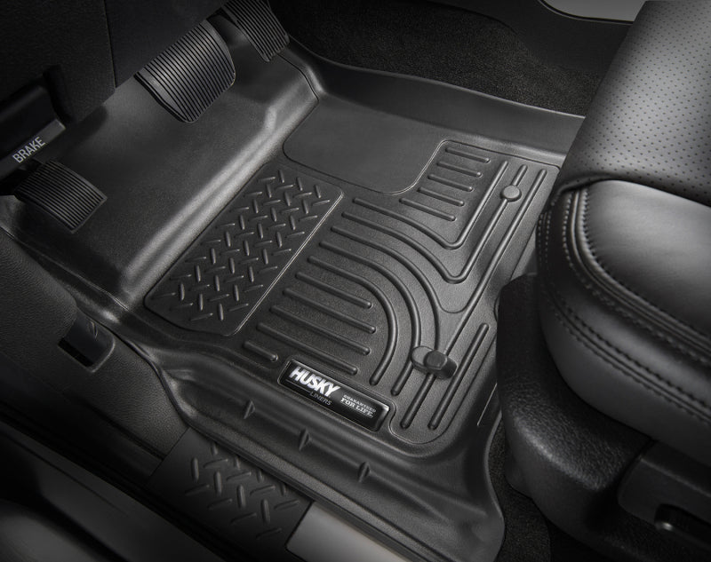 Husky Liners Subaru 12-14 Impreza/2015 WRX/STi WeatherBeater Combo Front&amp;2nd Row Black Floor Liners