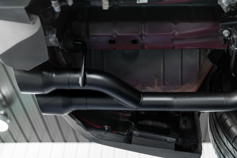 MBRP 18-20 Ford Mustang GT 2.5in T304 Non Active Dual Axle Back Exhaust System - 4in Dual Wall Tips - S7211304