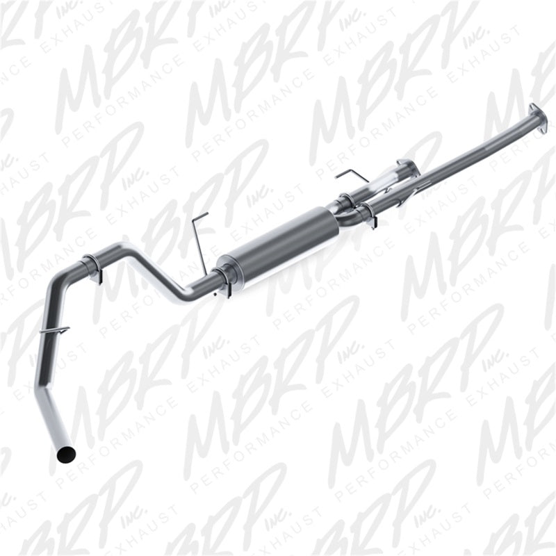 MBRP 09-19 Toyota Tundra 5.7L EC-Std. &amp; SB/CC-SB Cat Back Single Side AL P Series Exhaust - S5314P