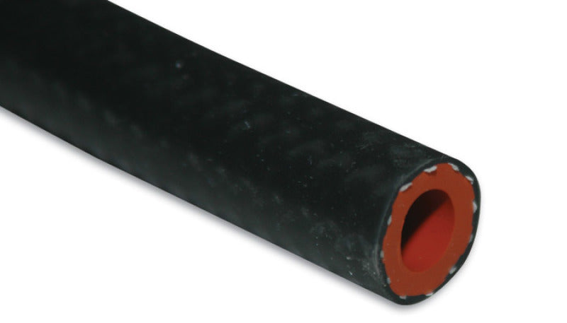 Vibrant 1/2in (13mm) I.D. x 20 ft. Silicon Heater Hose reinforced - Black - 2043