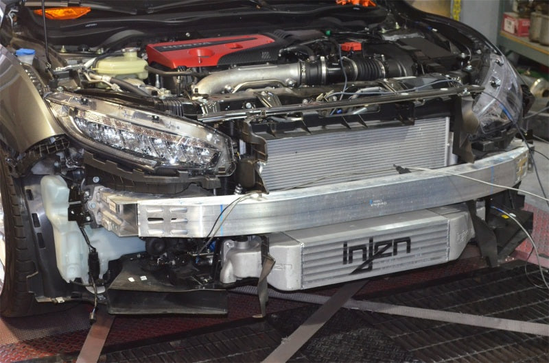 Injen 17-20 Honda Civic Type-R (FK8) I4 2.0L Bar and Plate Front Mount Intercooler - FM1582I