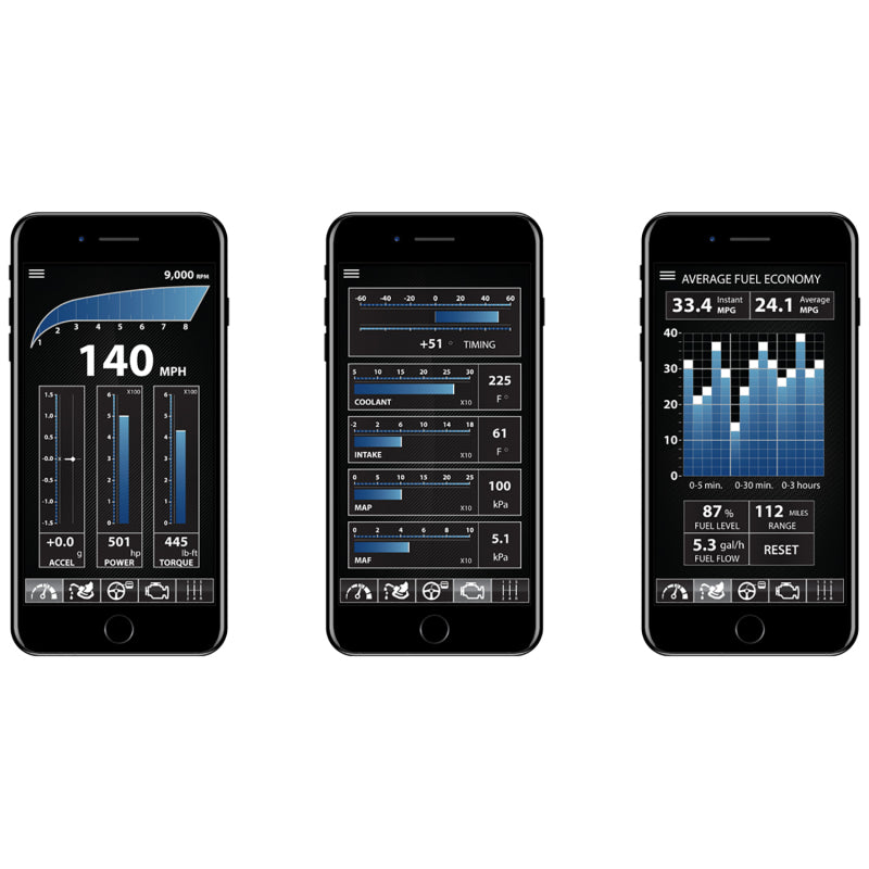 Autometer OBD-II Wireless Data Module Bluetooth DashLink for Apple IOS &amp; Andriod Devices