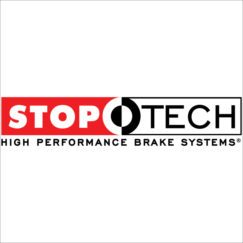 StopTech 14+ Ford Fiesta ST Slotted Brake Rotor - Front Left