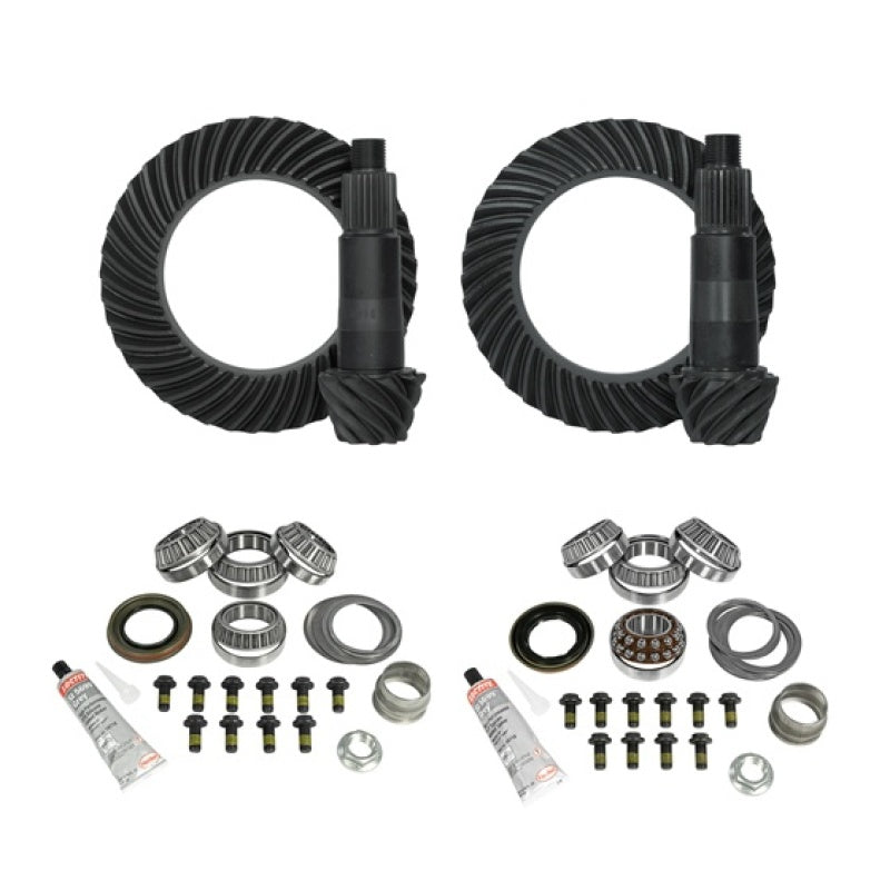 Yukon Gear &amp; Install Kit Package for Jeep Rubicon JL/JT w/D44 Front &amp; Rear in a 4.56 Ratio