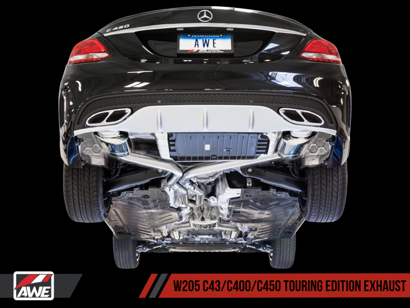 AWE Tuning Mercedes-Benz W205 C450 AMG / C400 Touring Edition Exhaust