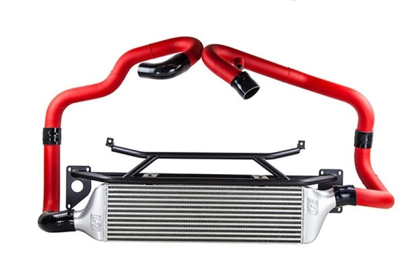 Turbo XS FMIC 2015-2017 Subaru STi - Wrinkle Red Pipes