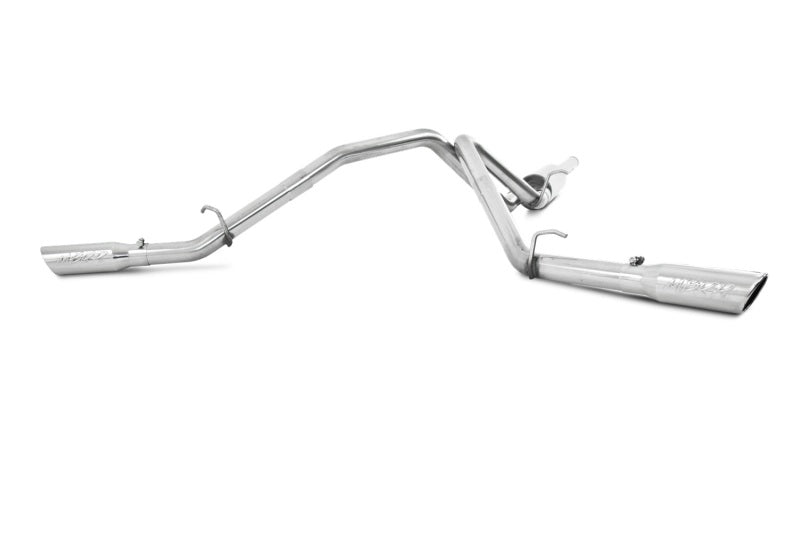 MBRP 14 Chevy/GMC 1500 Silverado/Sierra 4.3L V6/5.3L V8 Dual Split Side T409 3in Cat Back Exhaust - S5082409