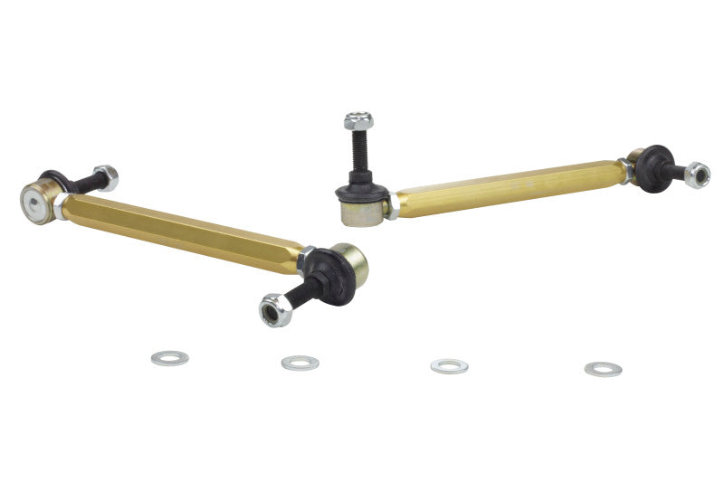 Whiteline 02-06 Mini Cooper S Front Swaybar link kit-Adjustable ball end links - KLC106