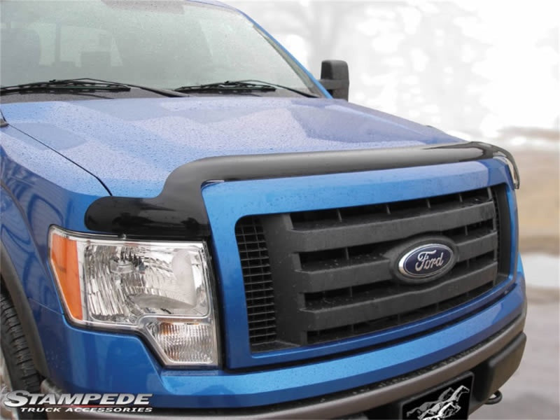 Stampede 2009-2014 Ford F-150 Excludes Raptor Model Vigilante Premium Hood Protector - Smoke