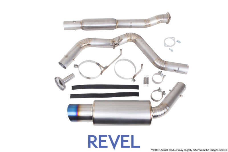 Revel 15-21 WRX/STi Ultra Ti Titanium Single Exit Catback Exhaust