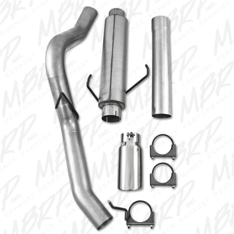 MBRP 2004.5-2007 Dodge 2500/3500 Cummins 600/610 Cat Back Single Side - S6108AL