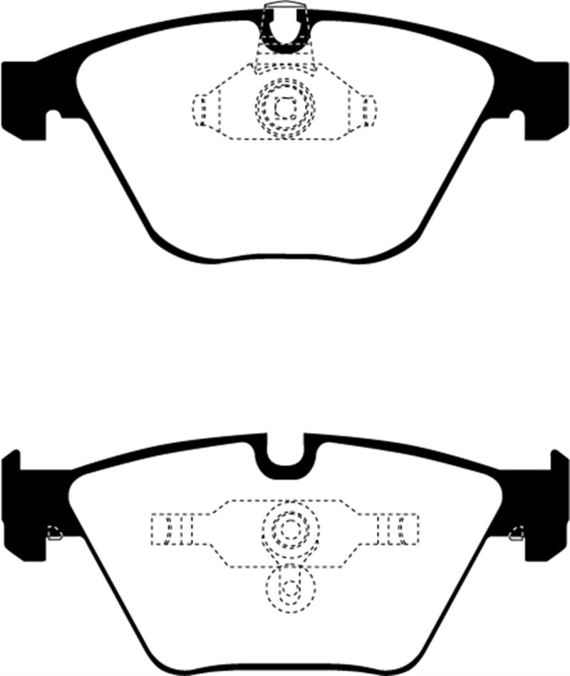 EBC 08-10 BMW M3 4.0 (E90) Redstuff Front Brake Pads - DP31449C