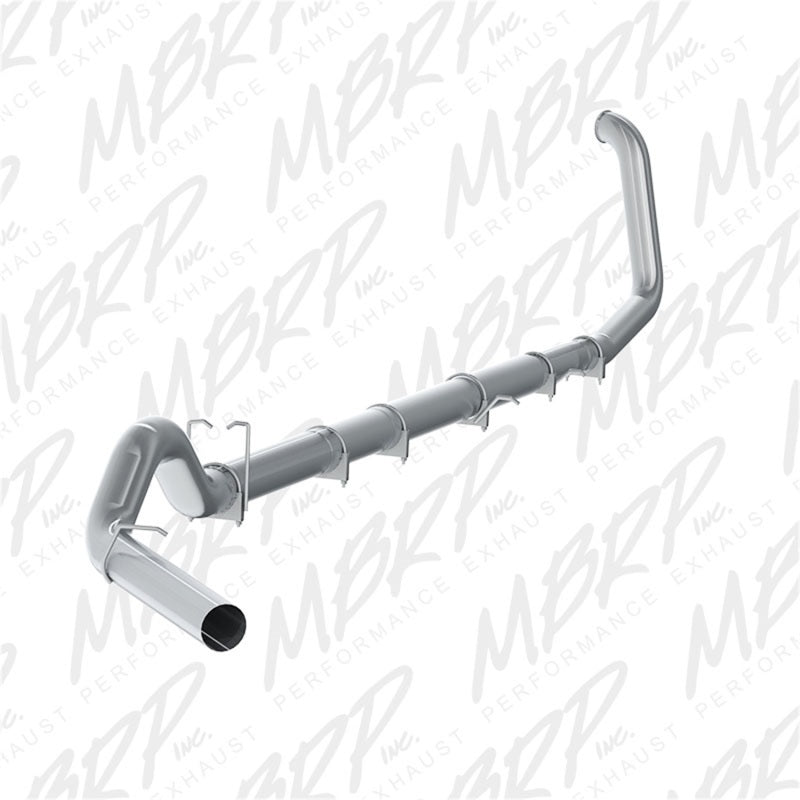 MBRP F-250/350 7.3L all models 5in Turbo Back Single Side Exit No Muffler T409 - S62220SLM